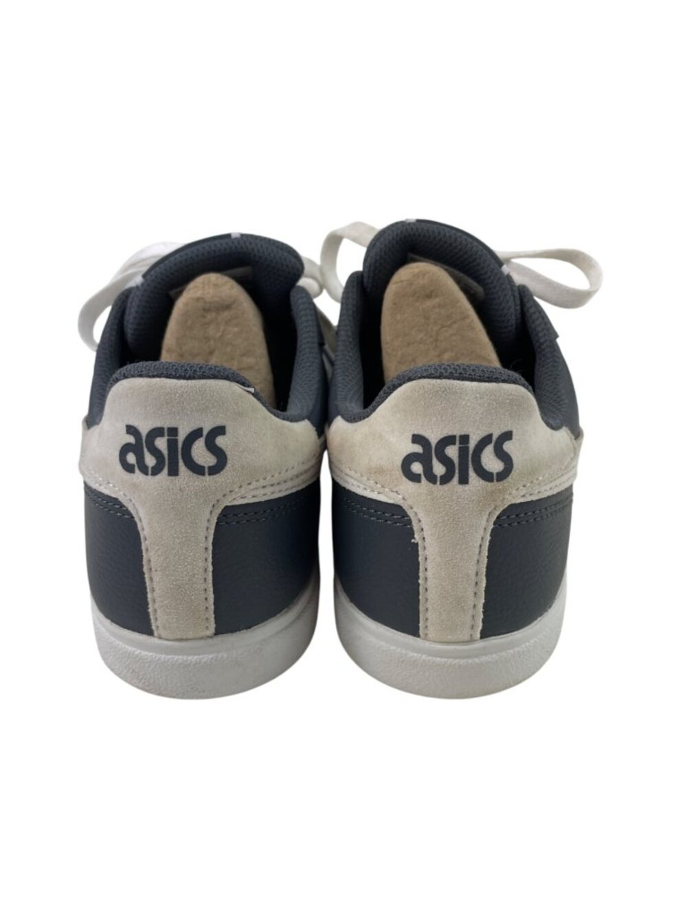 Asics Dark Gray Classic CT Sneakers Shoes Leather 1192 A 222 Womens Size 8 - Picture 7 of 11